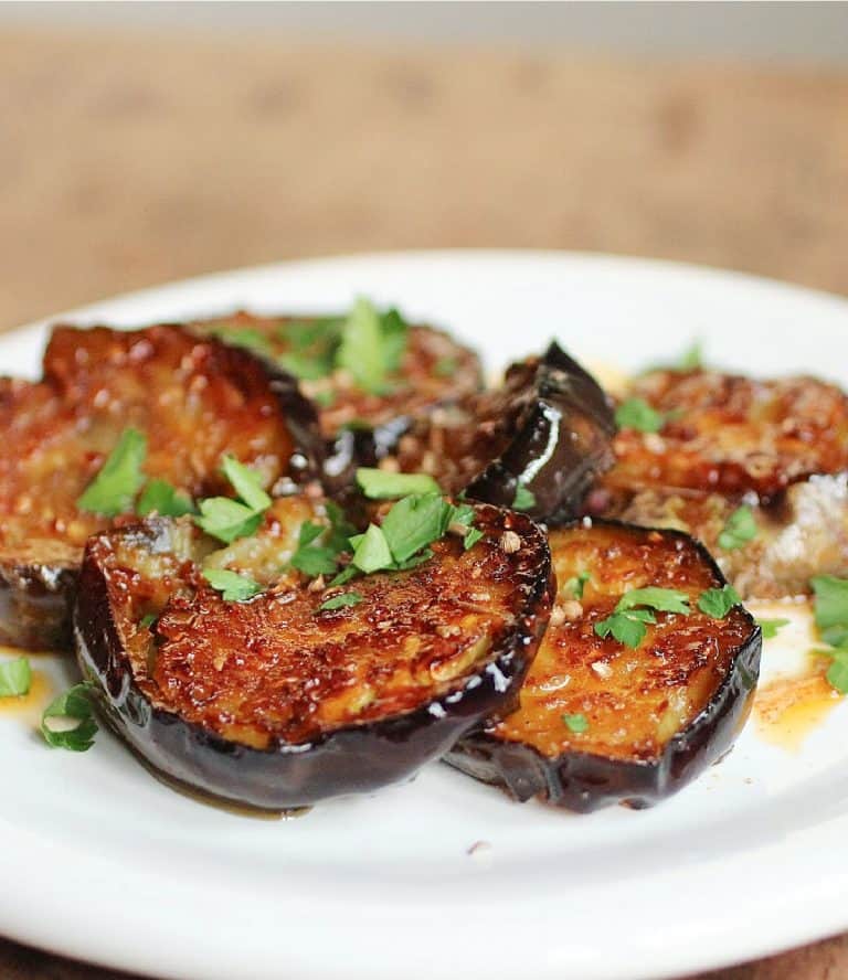 Honey Eggplant - Vintage Kitchen Notes