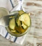 Crunchy Ginger Pickled Cucumbers
