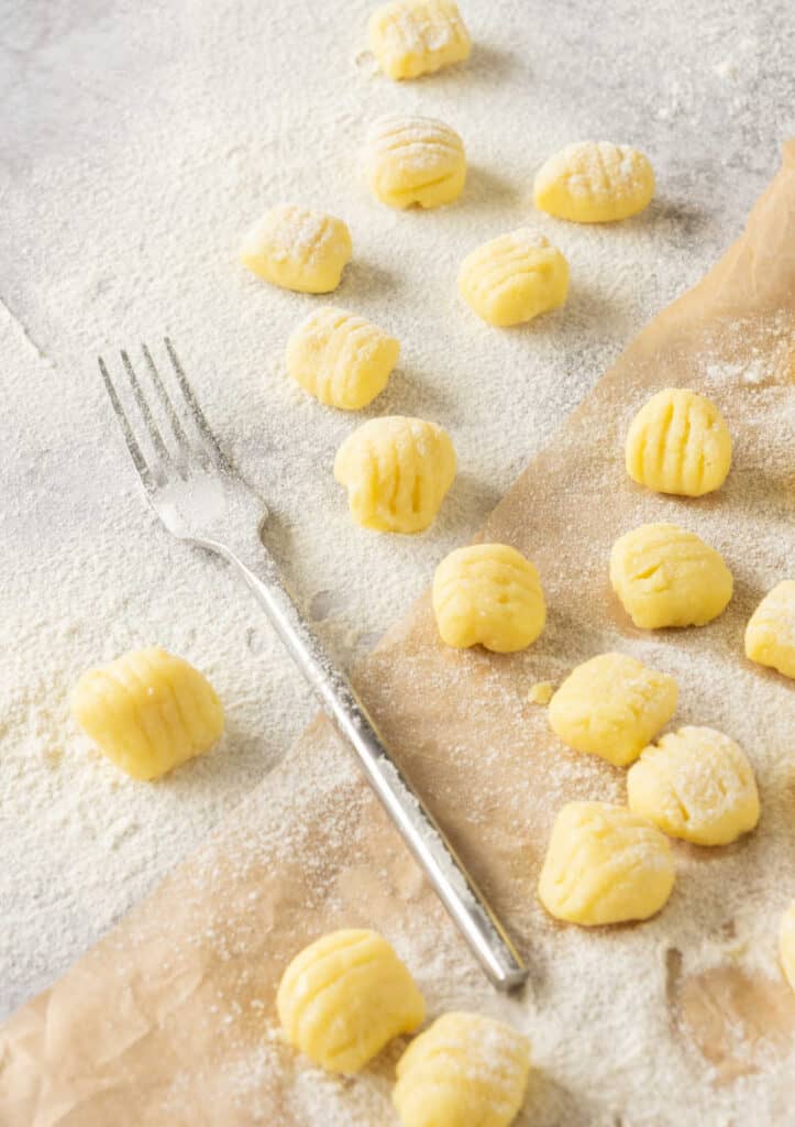 Homemade Potato Gnocchi - Vintage Kitchen Notes