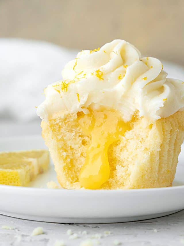 Lemon Dump Cake (4 ingredients!) - Vintage Kitchen Notes