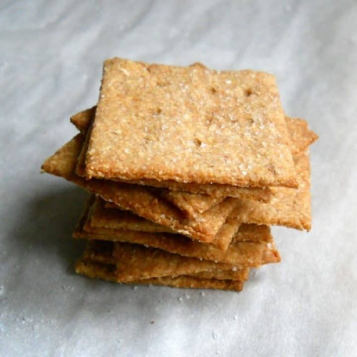 Homemade Wheat Thins Crackers Vintage Kitchen Notes