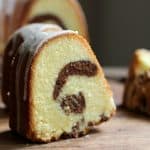 ORANGE CHOCOLATE MARBLE POUND CAKE