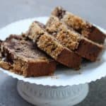 Chocolate Swirl Walnut Pound Cake