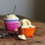 Chocolate chip cookie ice cream