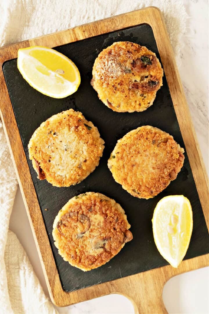 Mini Risotto Cakes Quick Risotto Cakes (any flavor) - Vintage Kitchen Notes