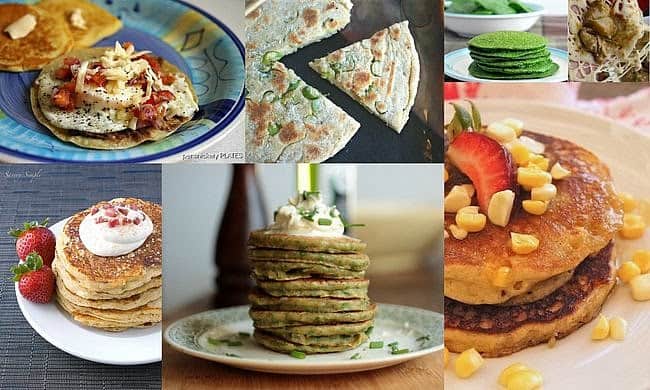 55 Pancake Recipes - Sweet and Savory Ideas