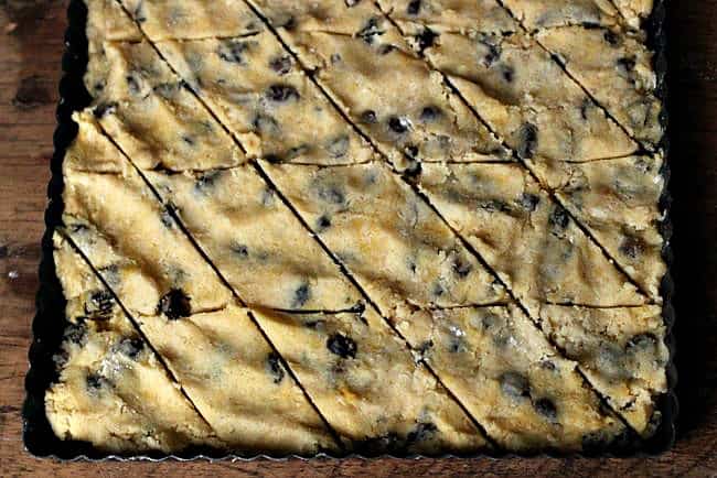 Old Fashioned Raisin Shortbread