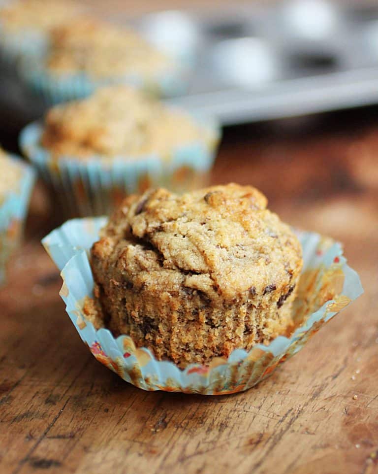 Banana Quinoa Chocolate Chip Muffins Vintage Kitchen Notes