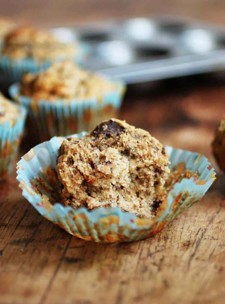Banana Quinoa Chocolate Chip Muffins Vintage Kitchen Notes