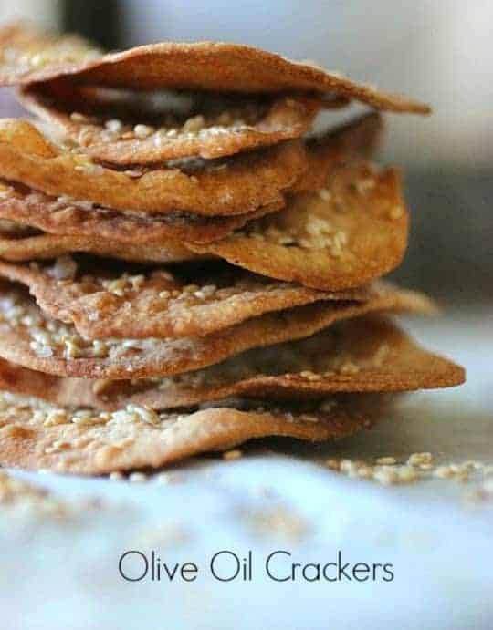 Ottolenghi's Olive Oil Crackers
