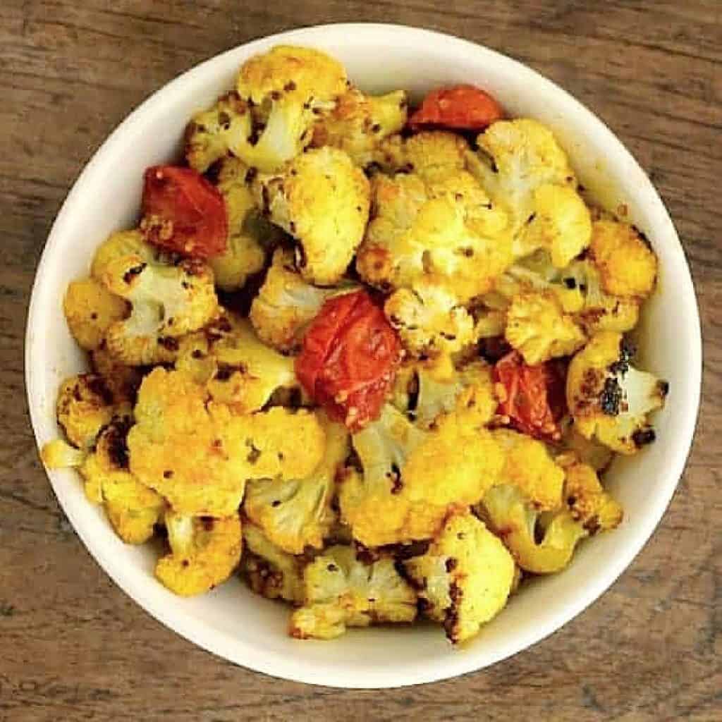Spicy Roasted Cauliflower Vintage Kitchen Notes