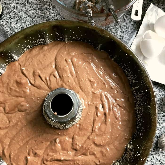 chocolade kokos cake