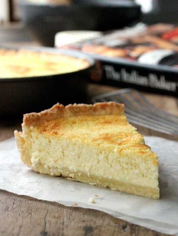 Amazing Lemon ricotta pie