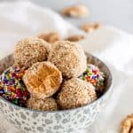 dulce de leche fudge balls