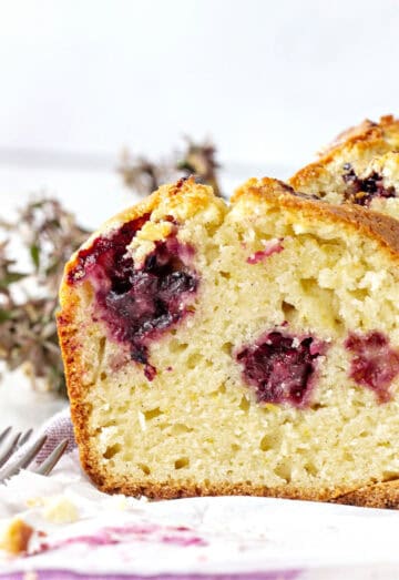 Blackberry Muffin Bread - Vintage Kitchen Notes