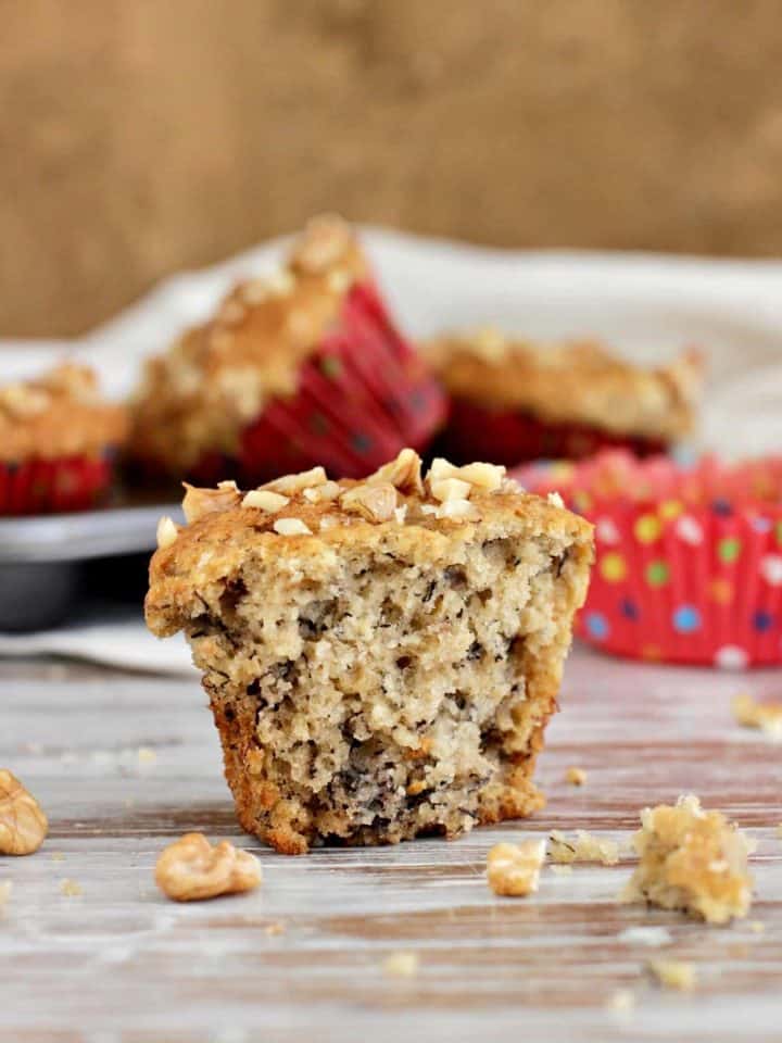 Easy and healthy banana muffins