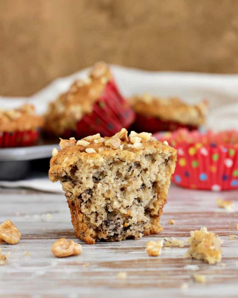 Easy and healthy banana muffins