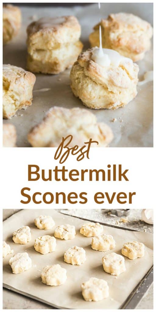 Buttermilk scones long pin with text