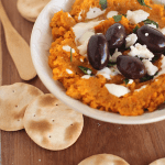 Roasted carrot dip pinterest banner