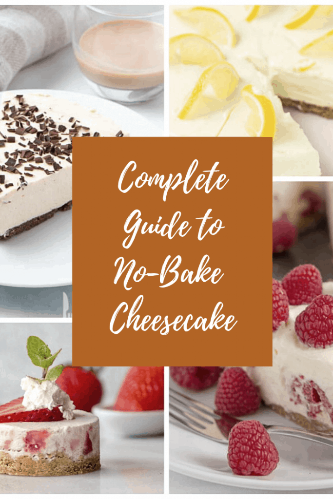 Banner for no-bake cheesecake guide