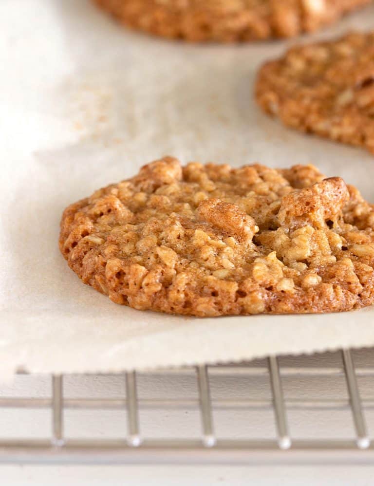 Easy Oatmeal Walnut Cookies - Vintage Kitchen Notes