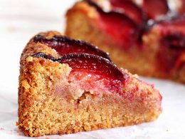 Almond Plum Cake - Vintage Kitchen Notes