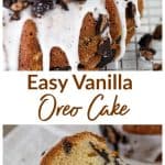 Vanilla Oreo cake Long Pin