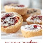 Raspberry Jam Tarts pin with text