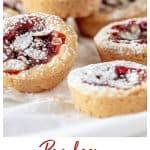 Raspberry Jam Tarts pin with text