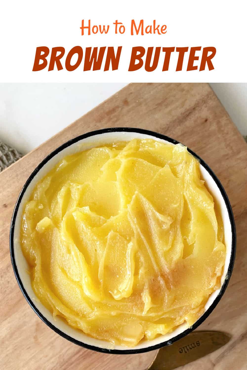 How to Make Brown Butter Vintage Kitchen Notes