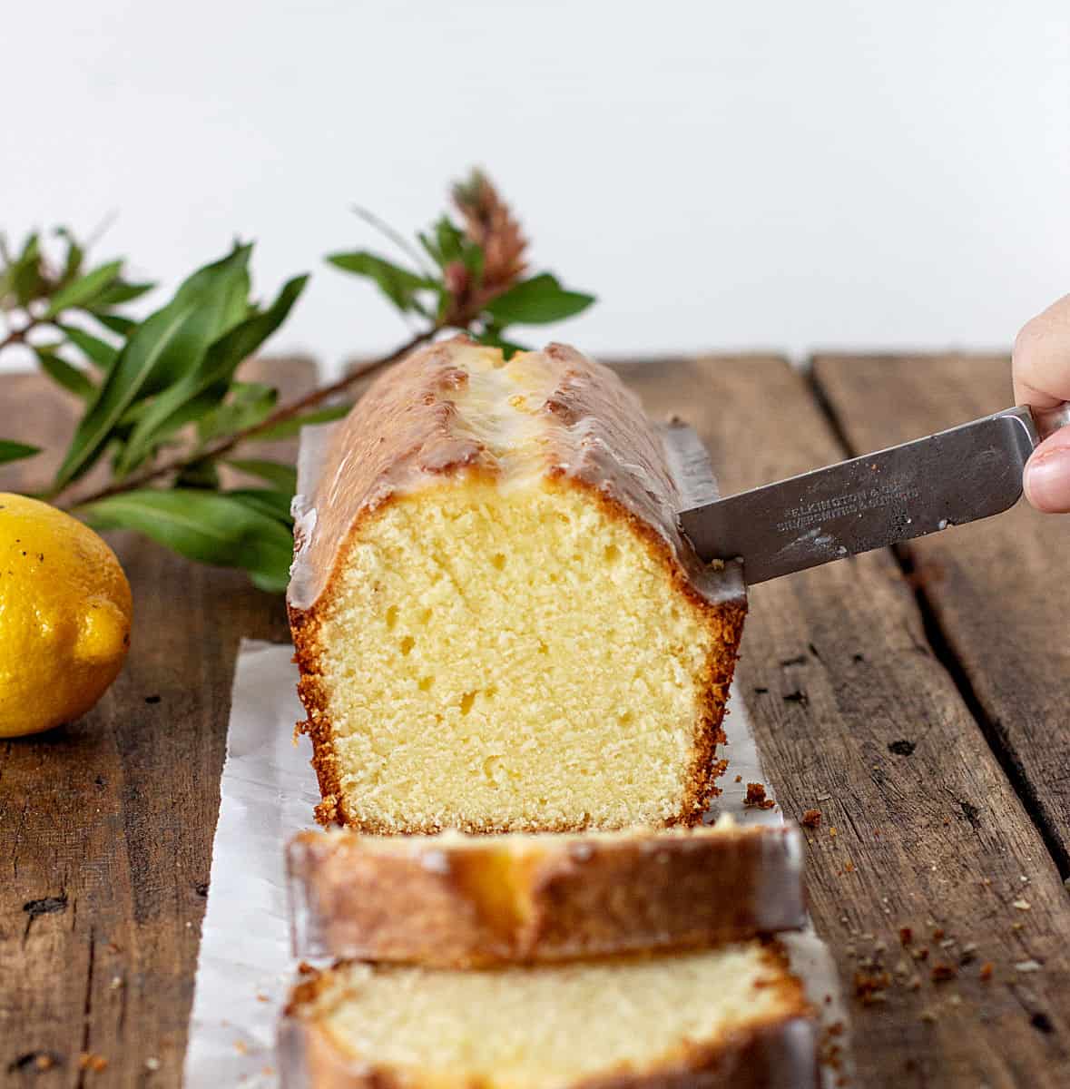 Lemon Sour Cream Pound Cake - Vintage Kitchen Notes