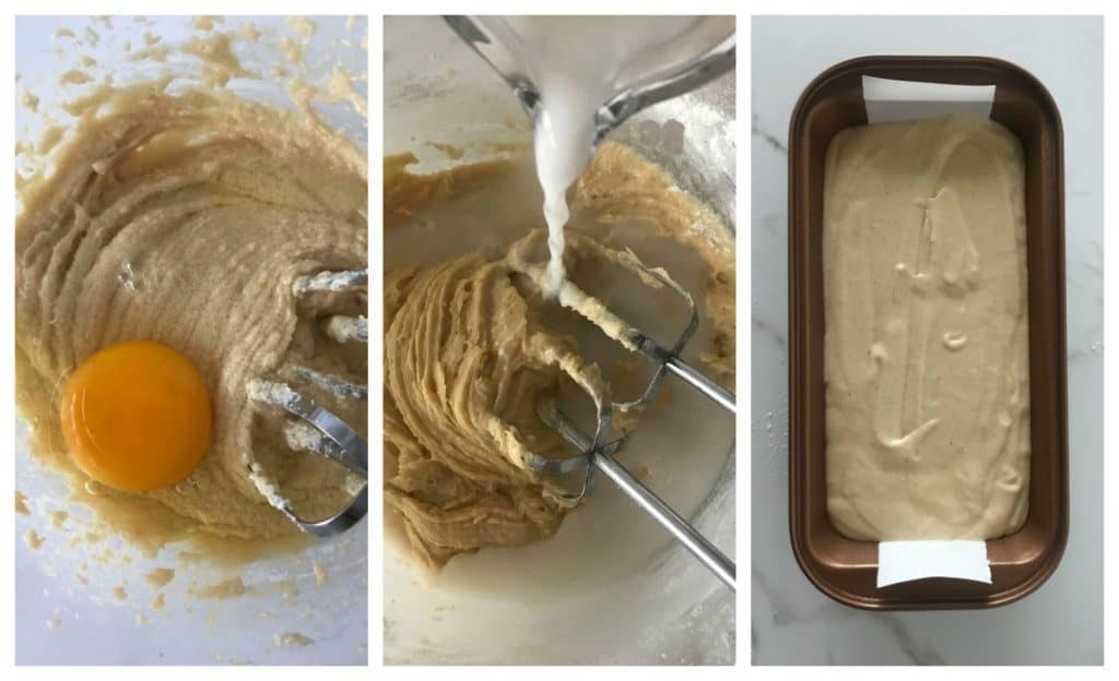 Brown Sugar Ginger Loaf process Collage 1