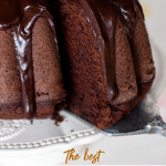 Sour Cream Chocolate Bundt Cake Pin with text