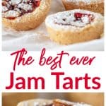 Raspberry Jam Tarts long pin with text