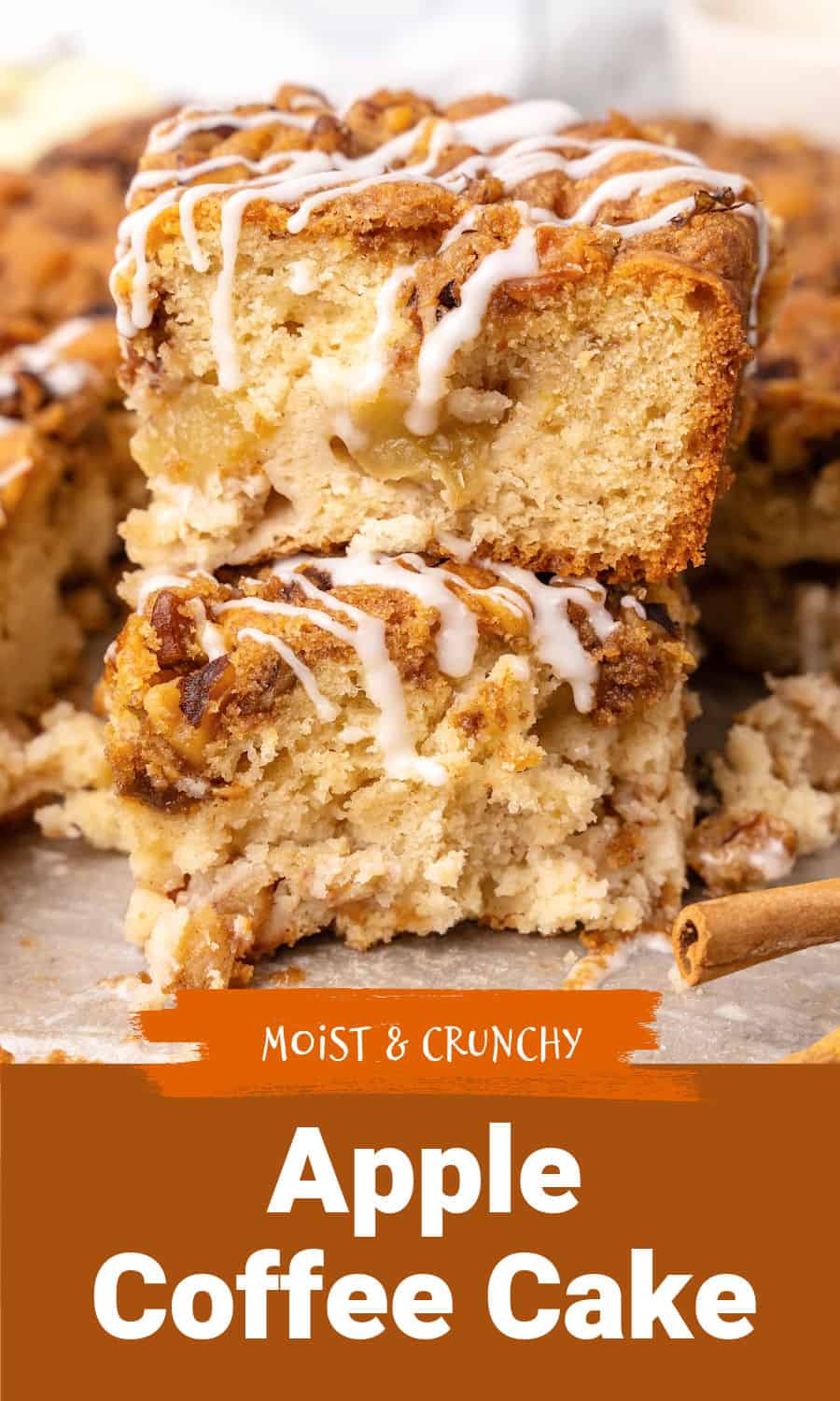 Best Apple Coffee Cake (with cinnamon streusel) - Vintage Kitchen Notes