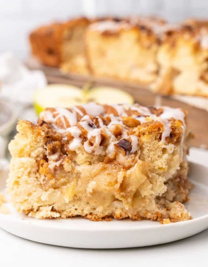 Apple Coffee Cake (with cinnamon streusel) - Vintage Kitchen Notes