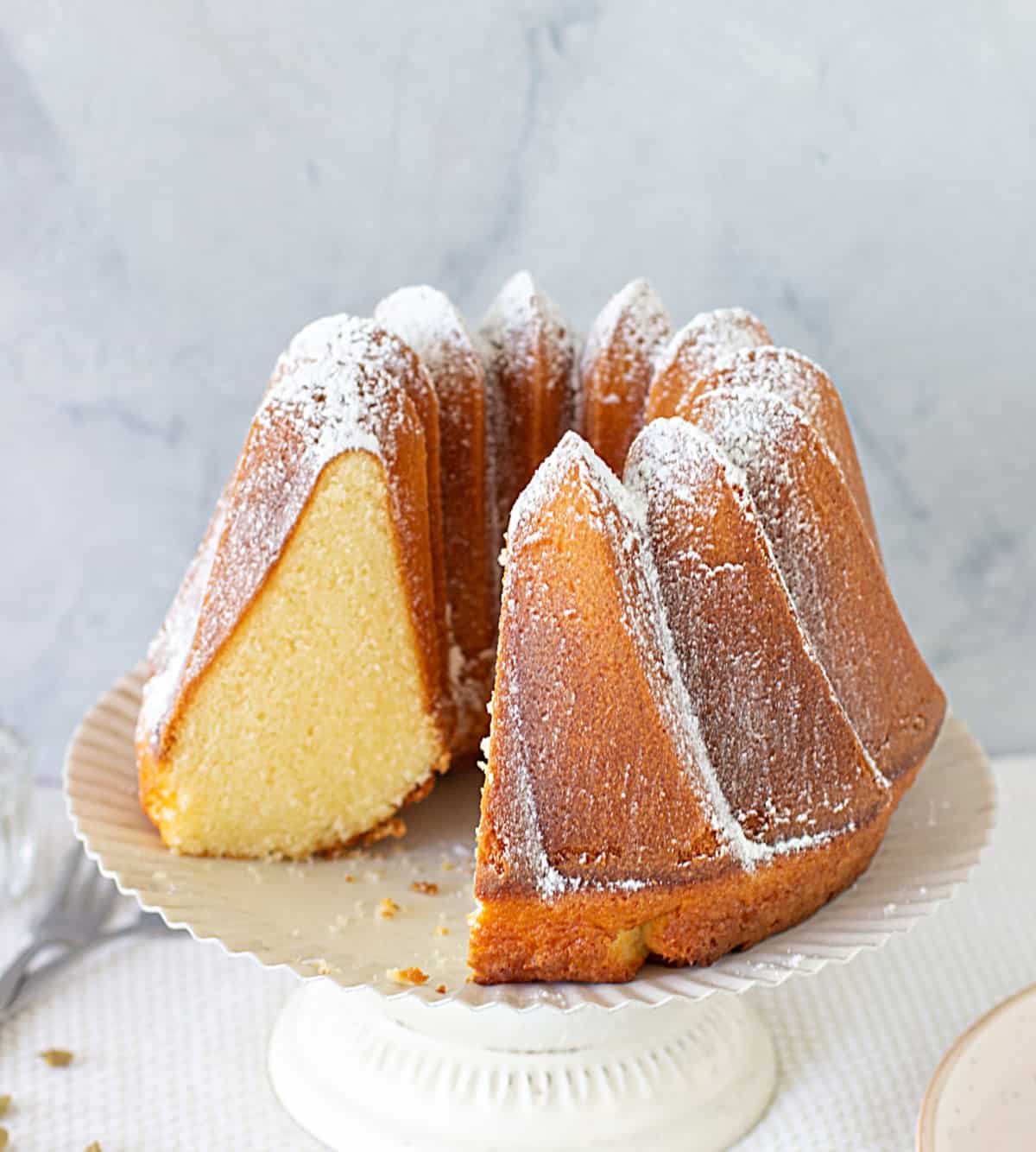 Red Velvet Marble Bundt Cake - Mom Loves Baking