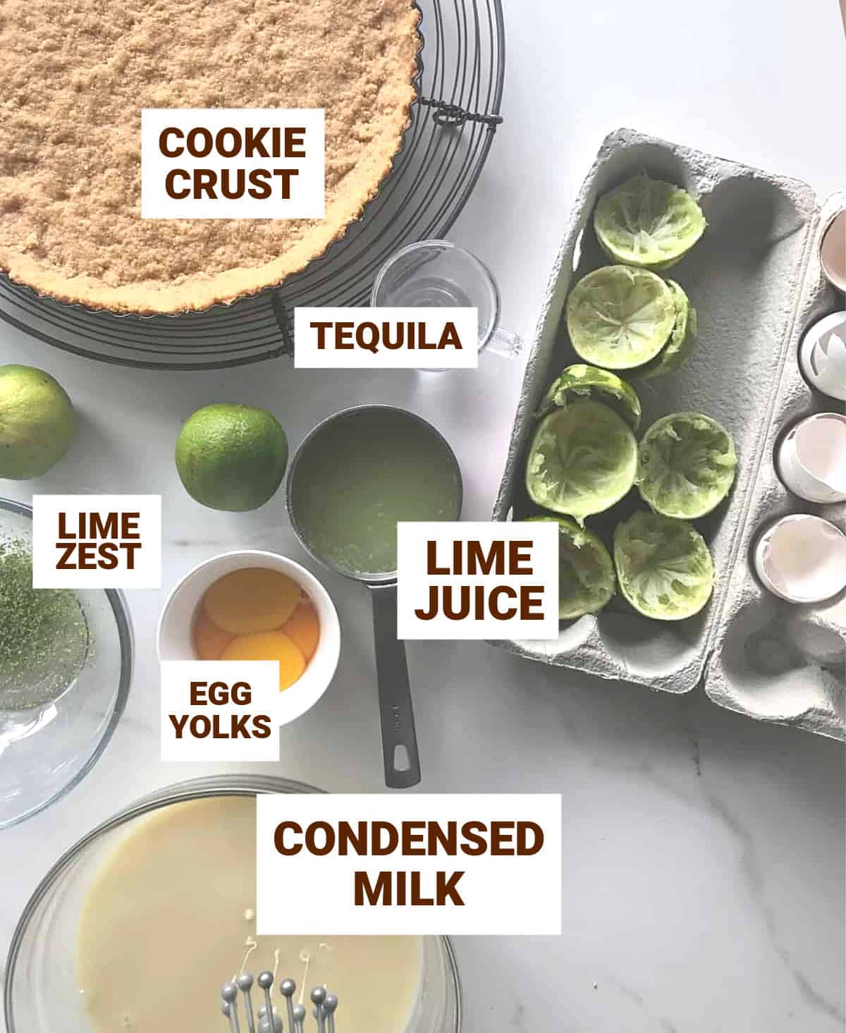 Margarita Key Lime Pie (with tequila!) Vintage Kitchen Notes