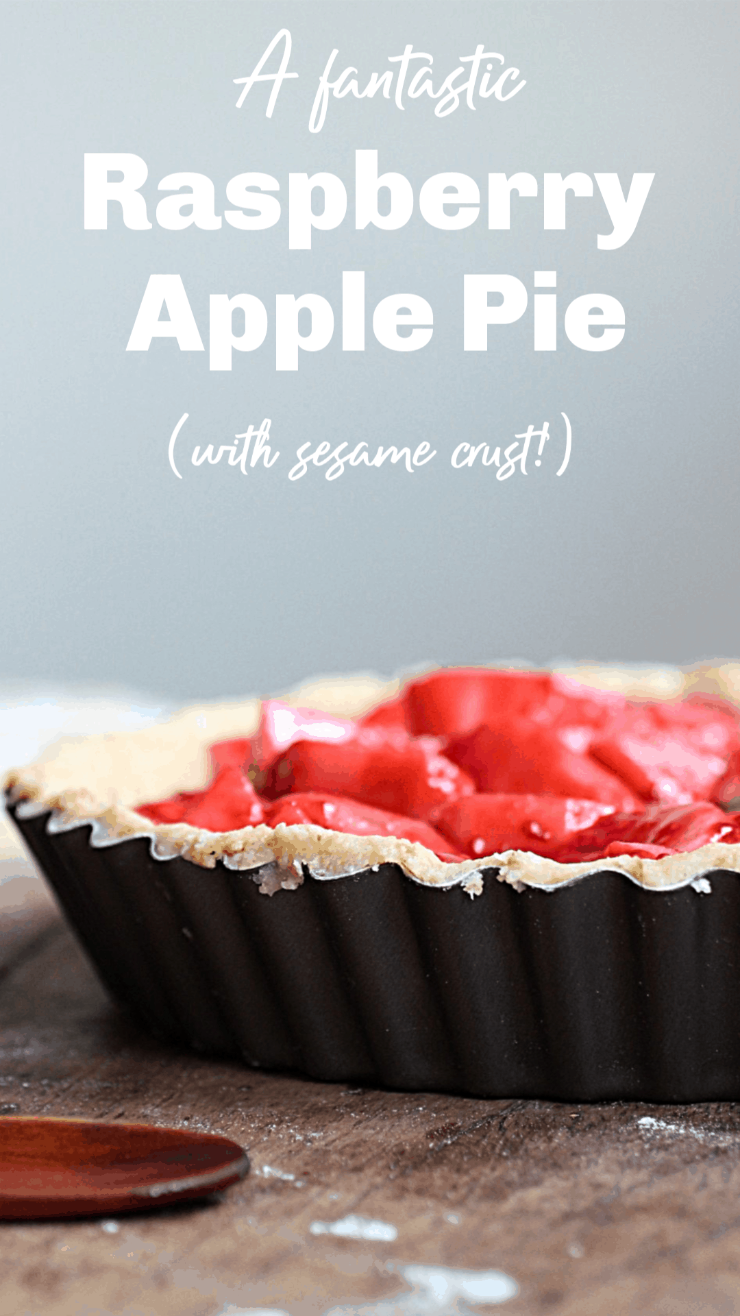 Raspberry Apple Pie - Vintage Kitchen Notes