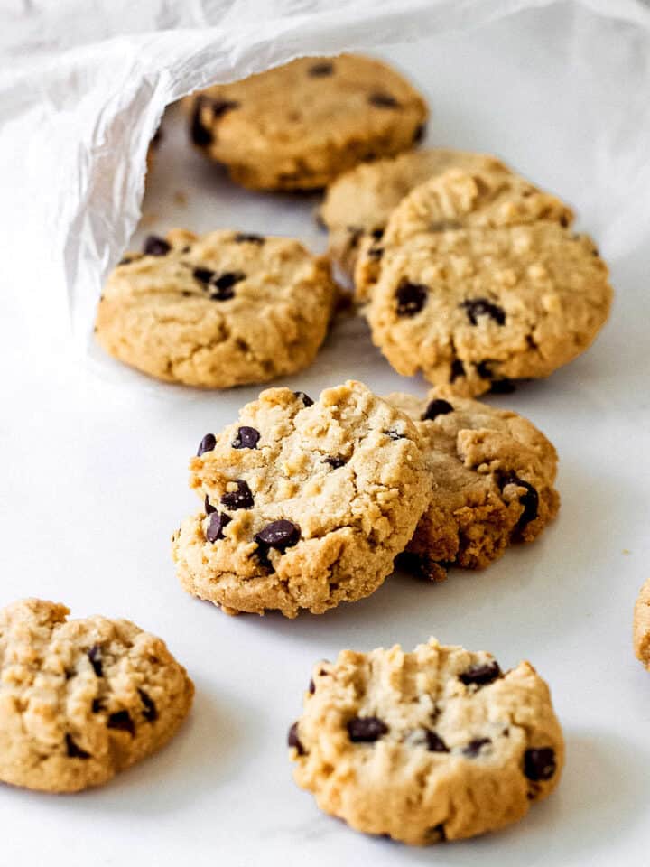 Soft Almond Butter Chocolate Cookies (chips or chunks) - Vintage ...