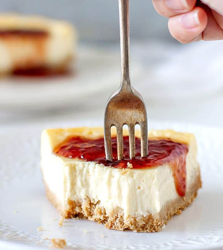 Best Sour Cream Cheesecake (easy recipe) Vintage Kitchen Notes