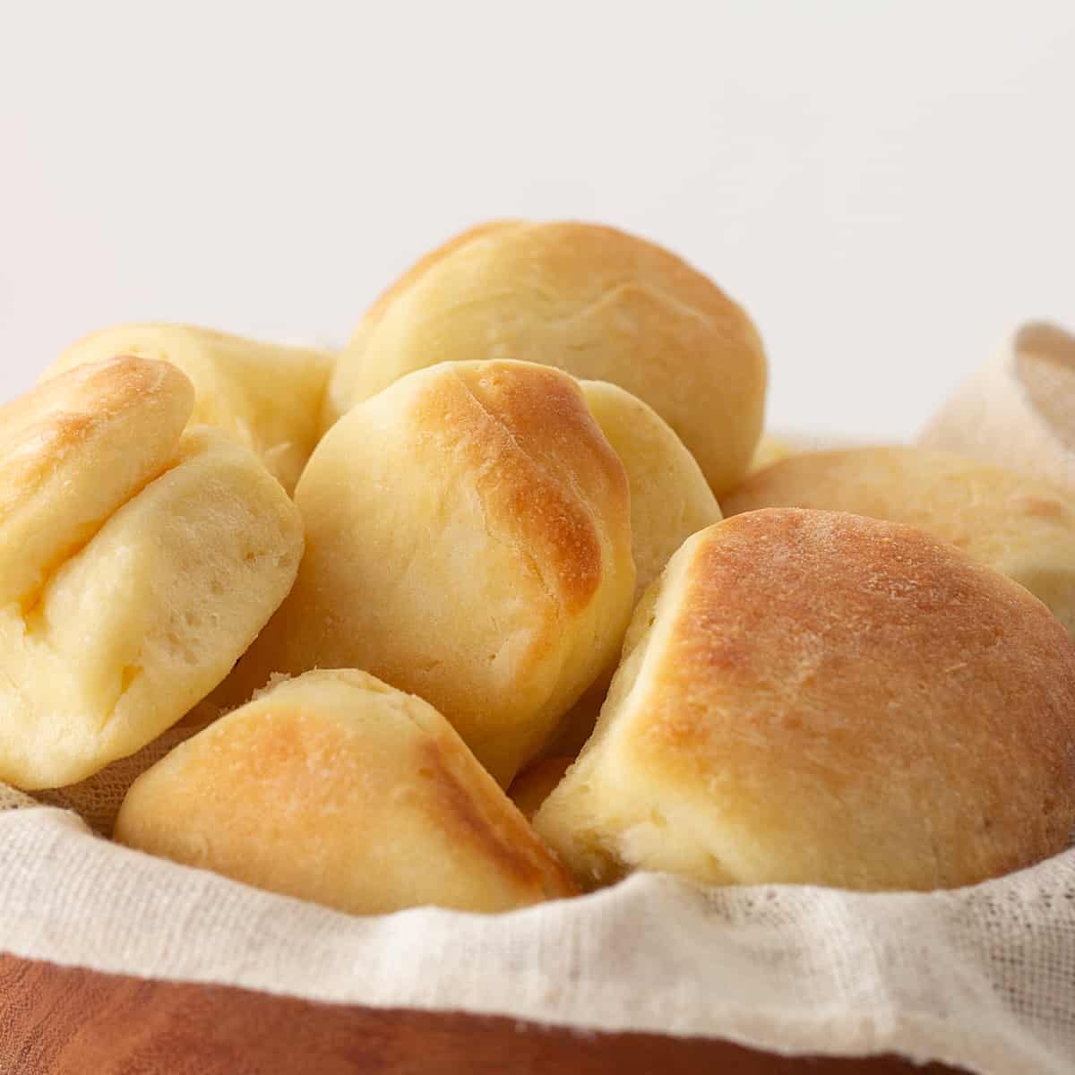 Homemade Parker House Dinner Rolls - Mountain Mama Cooks