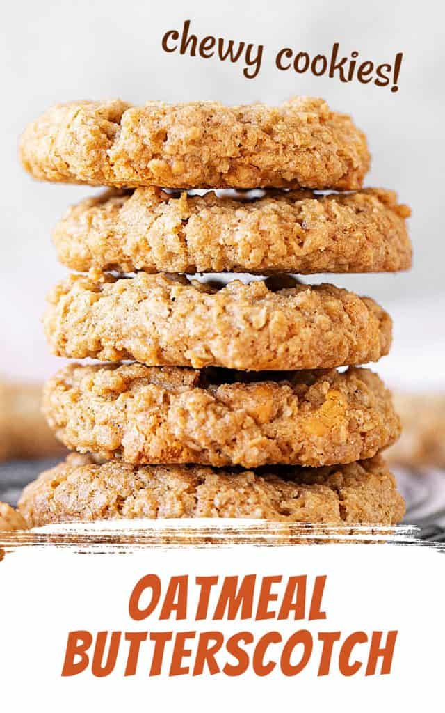 Gluten-free Oatmeal Butterscotch Cookies