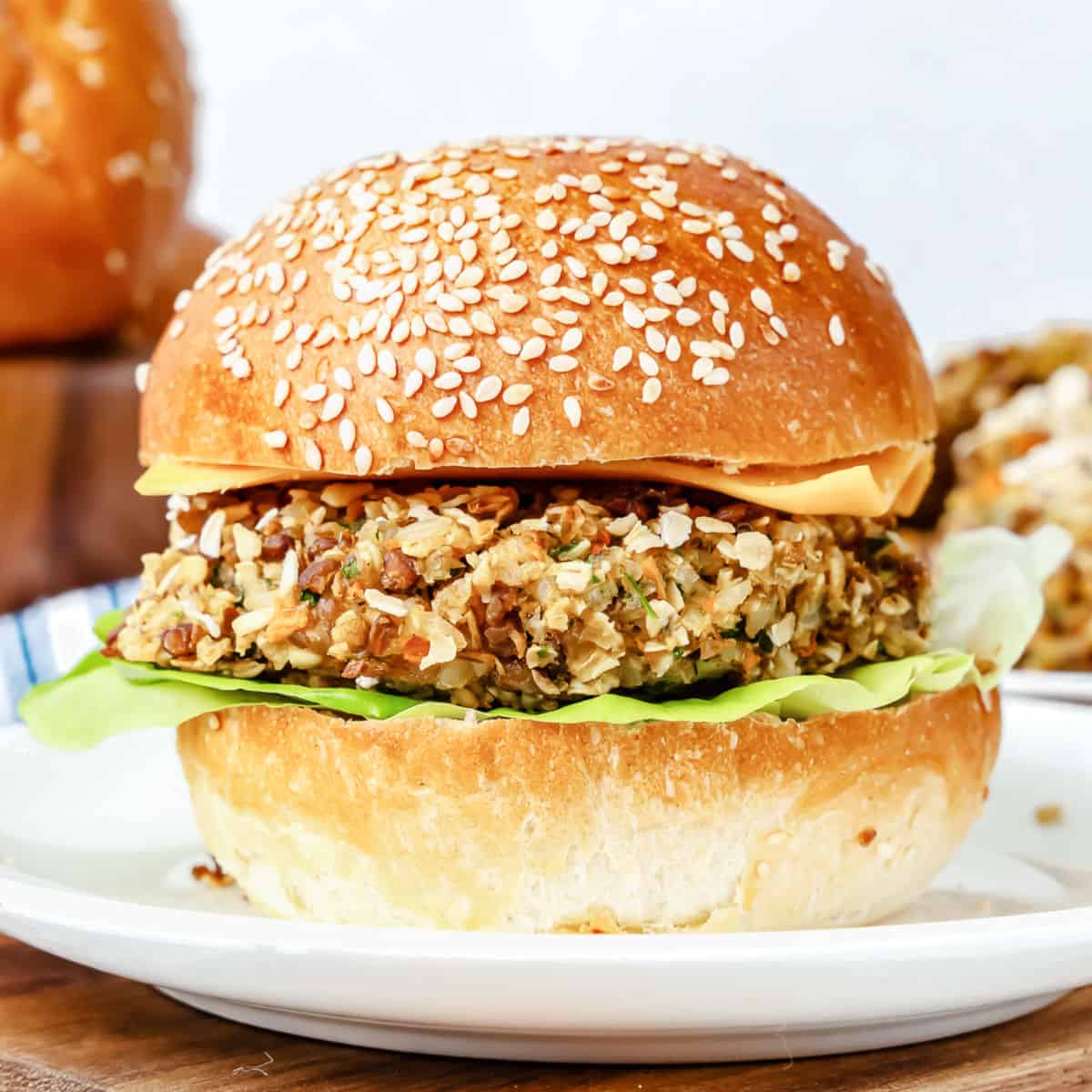 Lentil Veggie Burgers-image