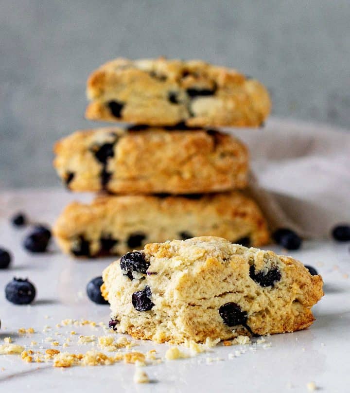 Blueberry Scones (with Best Tips!) - Vintage Kitchen Notes