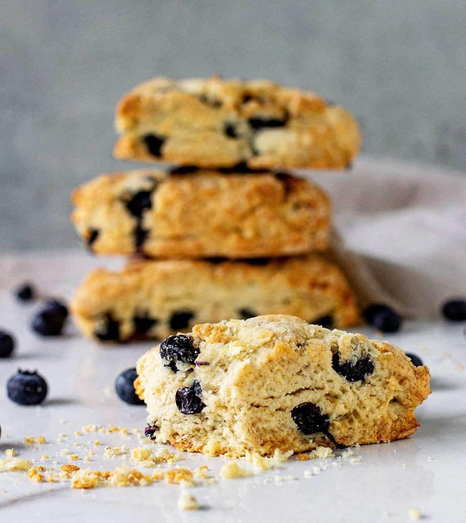 Blueberry Scones (with best tips!) - Vintage Kitchen Notes