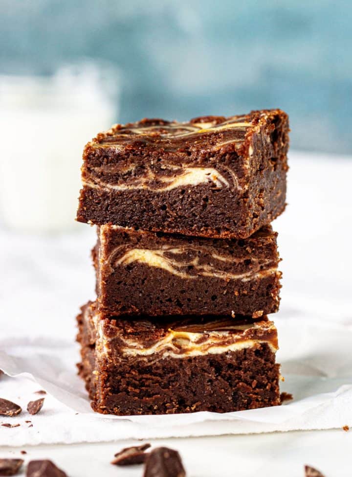 Cheesecake Brownies - Vintage Kitchen Notes