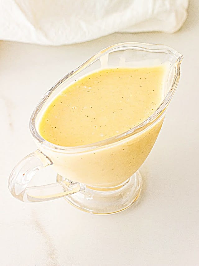 Crème Anglaise (Custard Sauce)