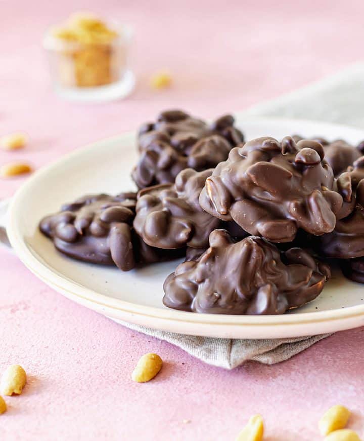 Chocolate Peanut Clusters Vintage Kitchen Notes