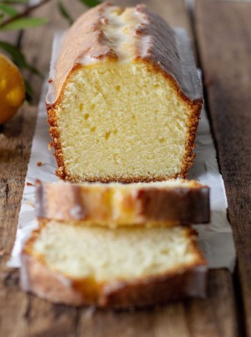 Lemon Sour Cream Pound Cake - Vintage Kitchen Notes